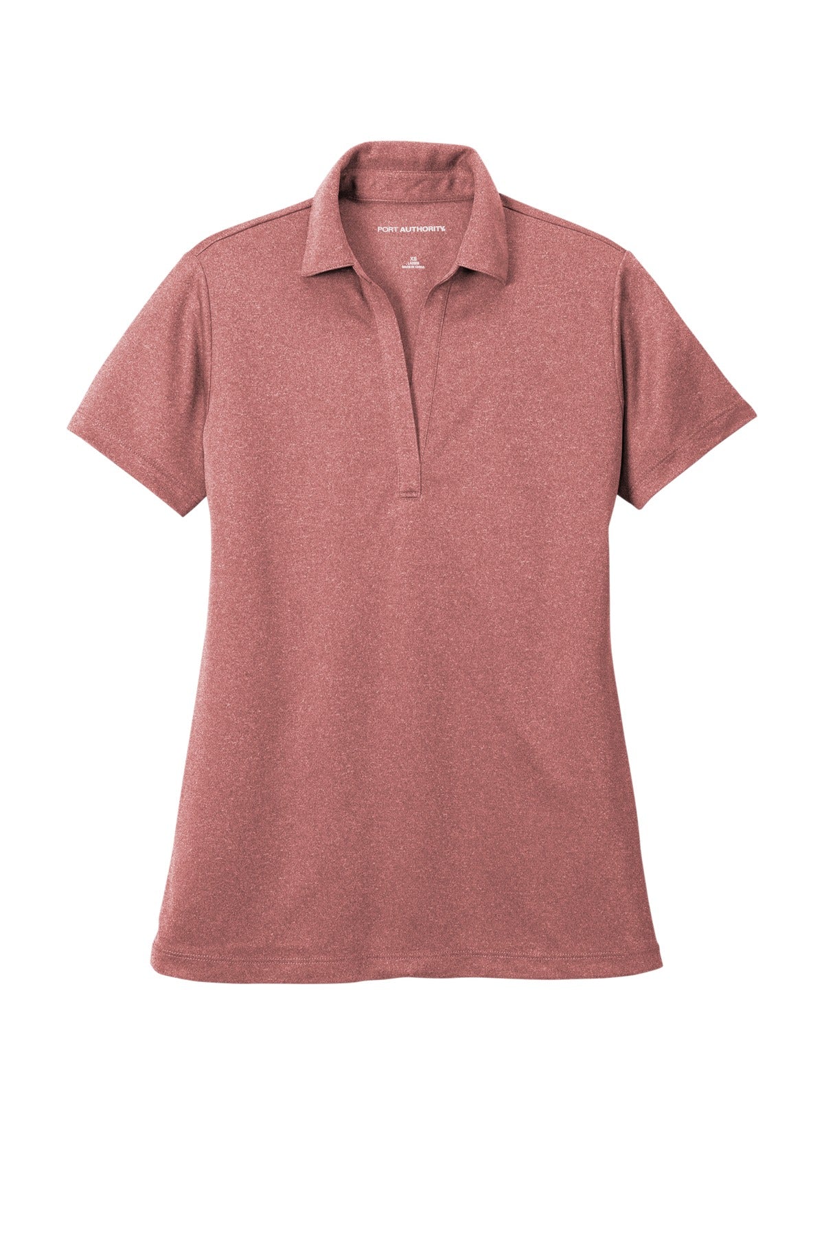 Port Authority® Women's Heathered Silk Touch  Performance Polo
