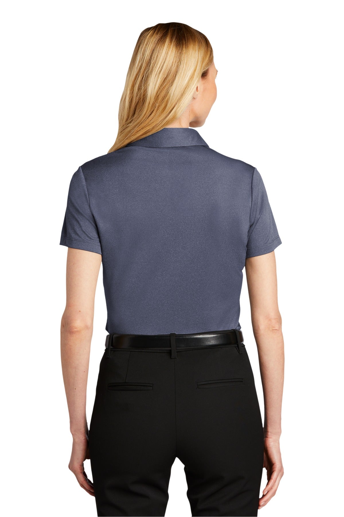 Port Authority® Women's Heathered Silk Touch  Performance Polo