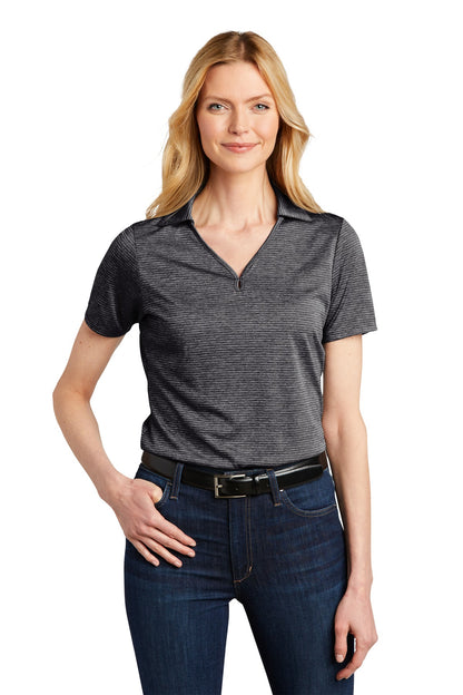 DISCONTINUED - Port Authority® Women's Shadow Stripe Polo - SKU LK585