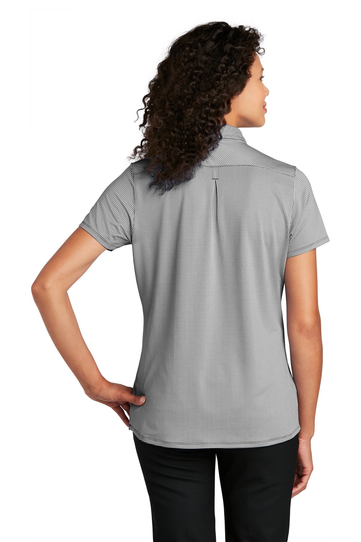 Port Authority® Women's Gingham Polo