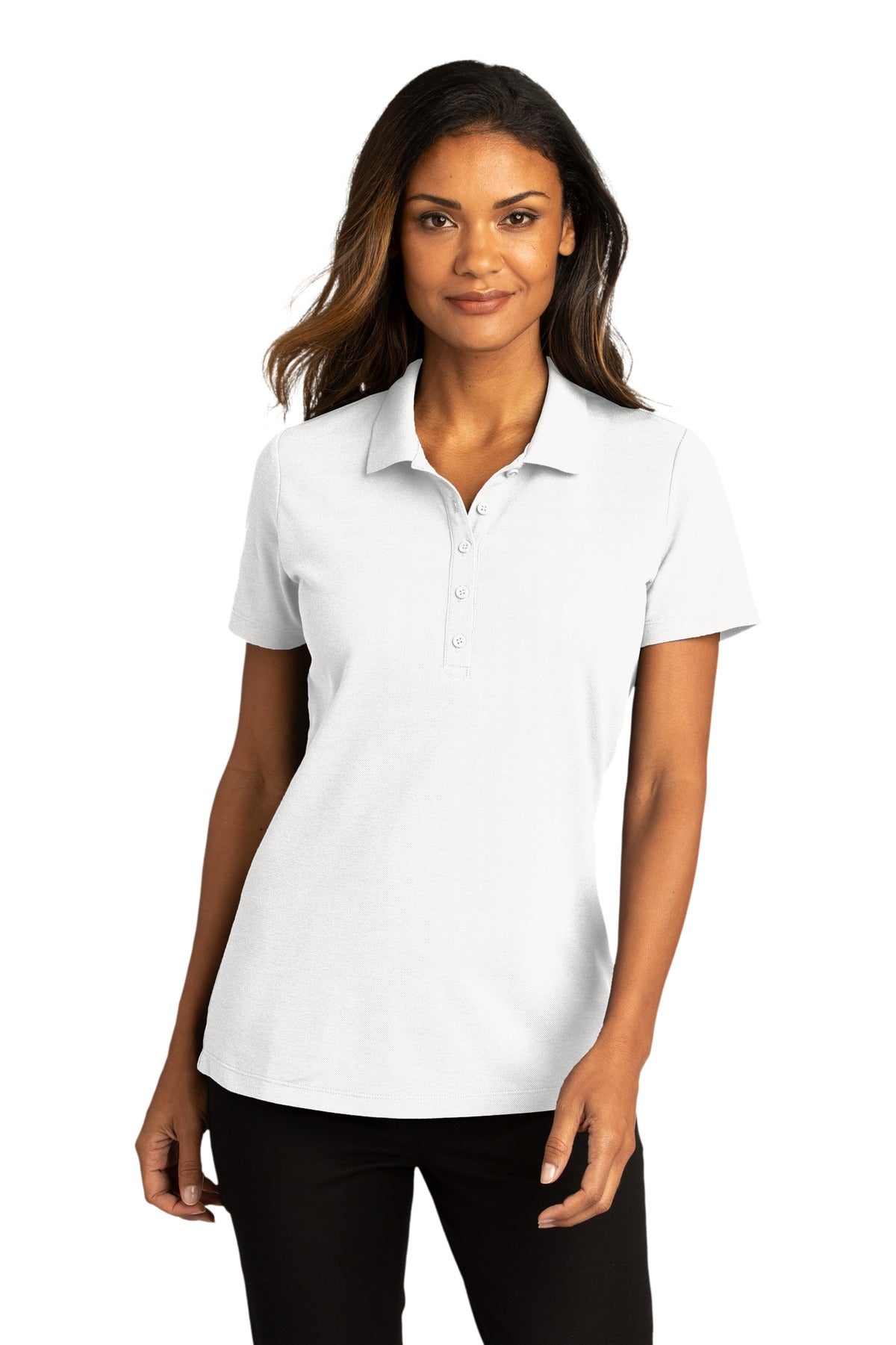 Port Authority® Women's SuperPro React Polo (CORE COLORS)