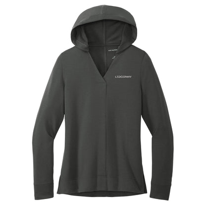 LEDGERWAY Port Authority® Women's Microterry Pullover Hoodie