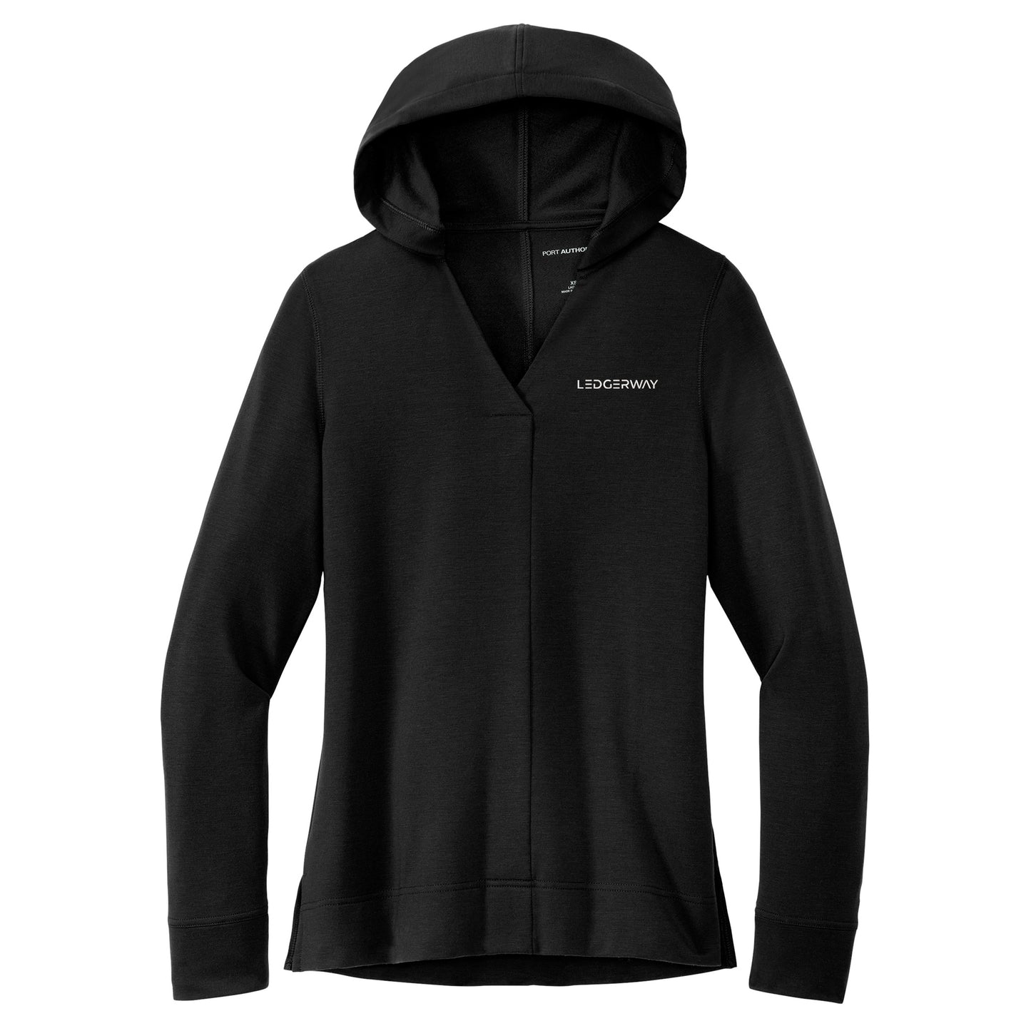 LEDGERWAY Port Authority® Women's Microterry Pullover Hoodie