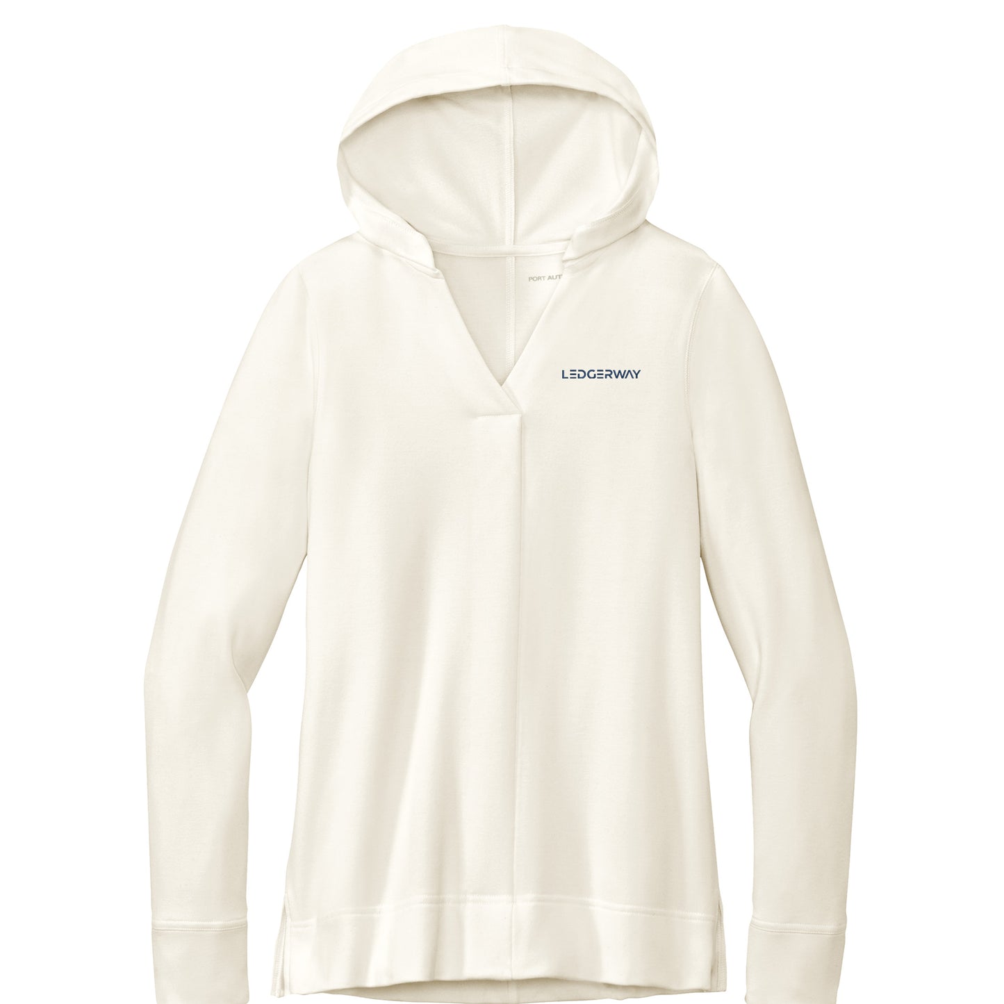 LEDGERWAY Port Authority® Women's Microterry Pullover Hoodie