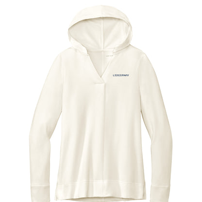 LEDGERWAY Port Authority® Women's Microterry Pullover Hoodie