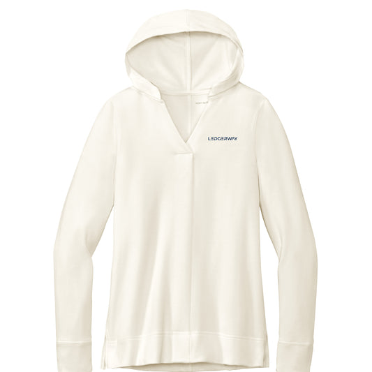 LEDGERWAY Port Authority® Women's Microterry Pullover Hoodie