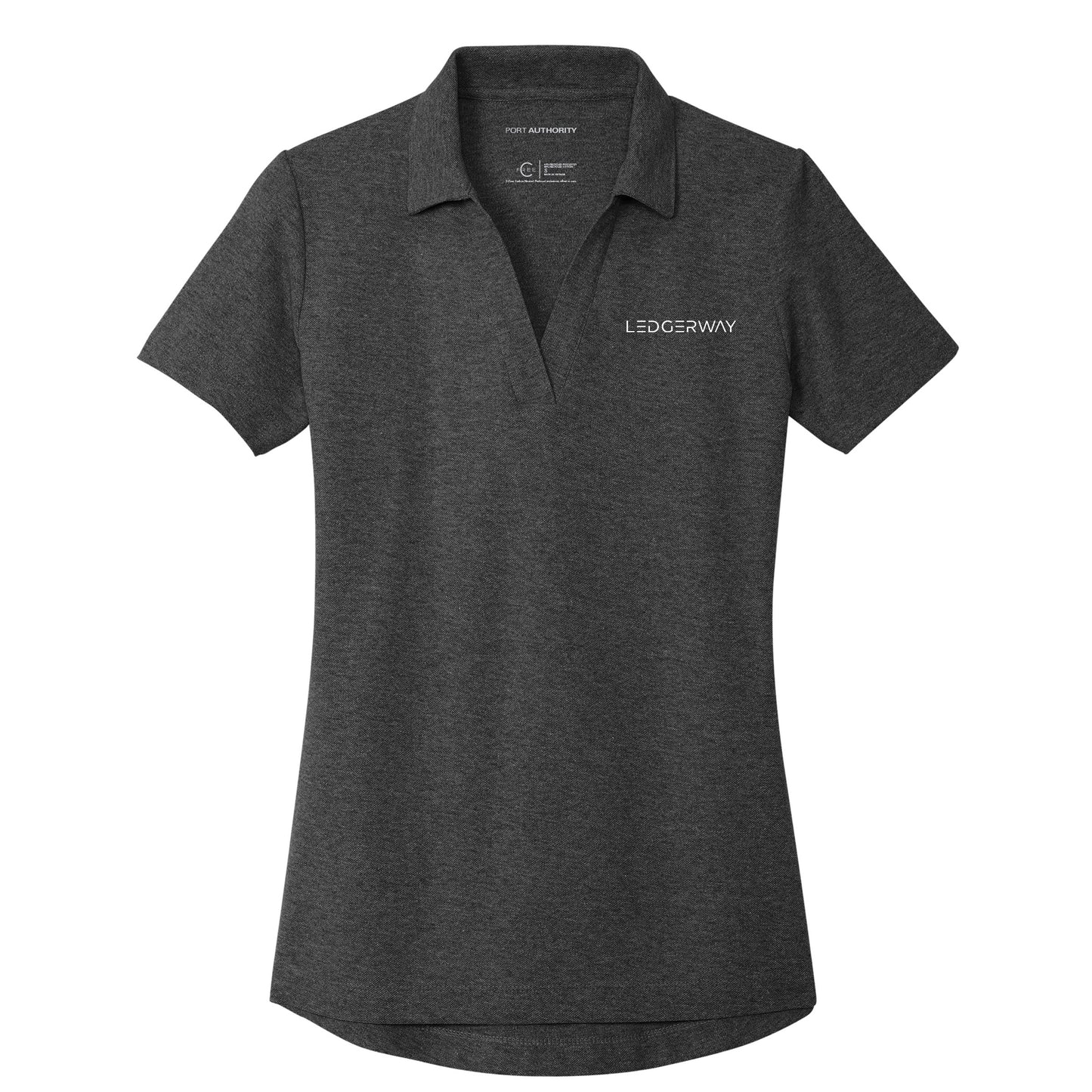 LEDGERWAY Port Authority® Women's C-FREE® Cotton Blend Pique Polo