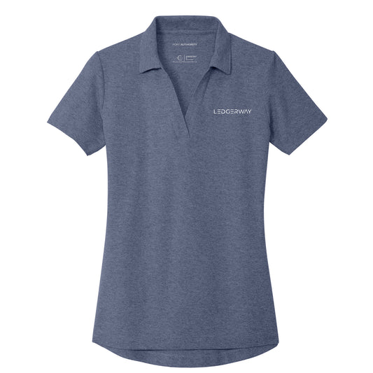 LEDGERWAY Port Authority® Women's C-FREE® Cotton Blend Pique Polo