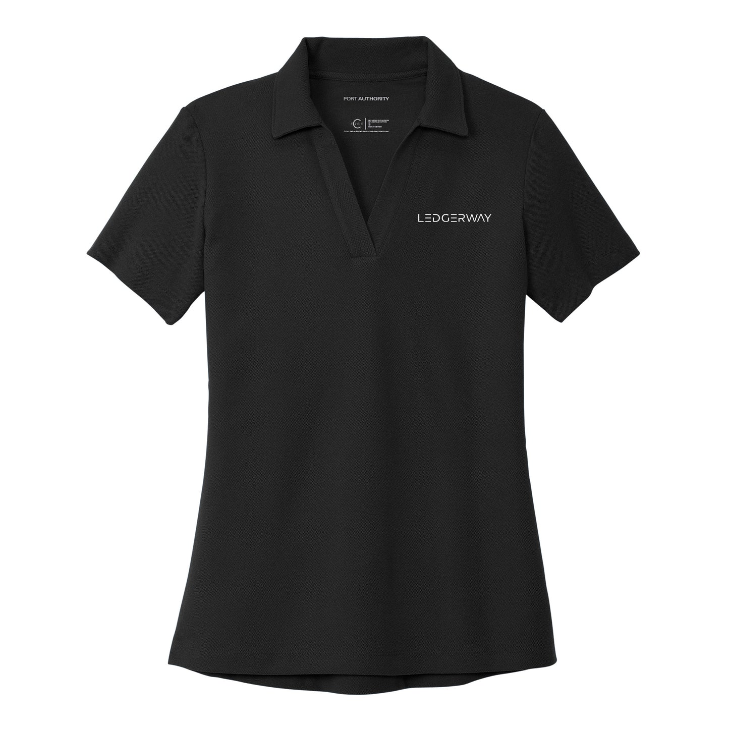 LEDGERWAY Port Authority® Women's C-FREE® Cotton Blend Pique Polo