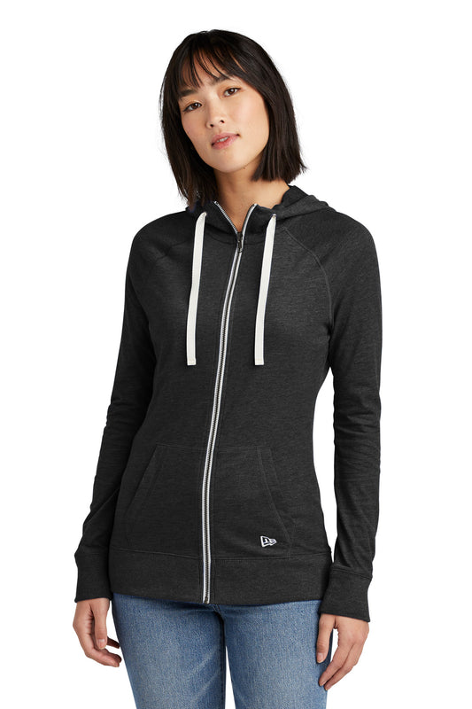 New Era® Women's Sueded Cotton Blend Full-Zip Hoodie