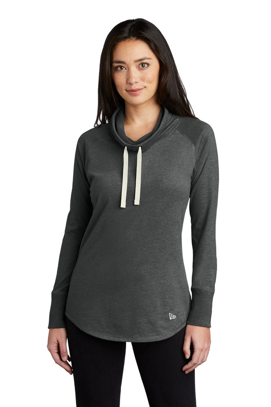 New Era® Women's Sueded Cotton Blend Cowl Tee