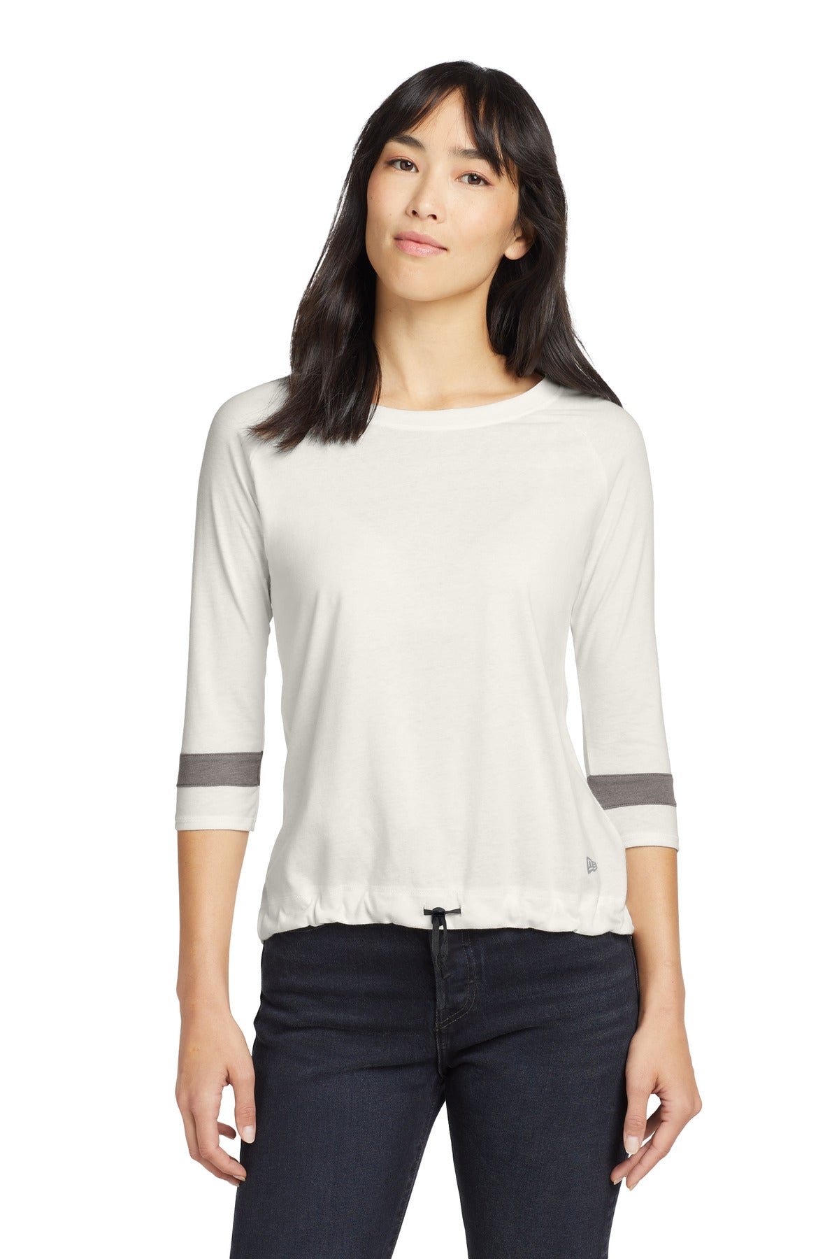 New Era® Women's Tri-Blend 3/4-Sleeve Tee