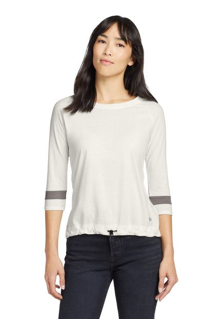 New Era® Women's Tri-Blend 3/4-Sleeve Tee