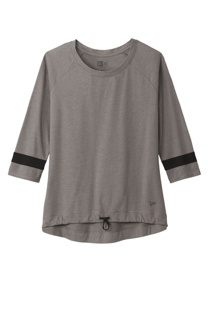 New Era® Women's Tri-Blend 3/4-Sleeve Tee