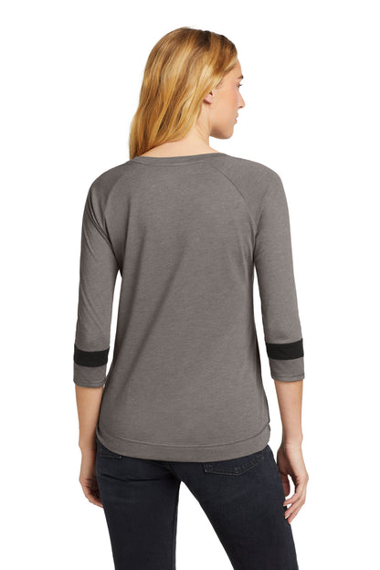 New Era® Women's Tri-Blend 3/4-Sleeve Tee