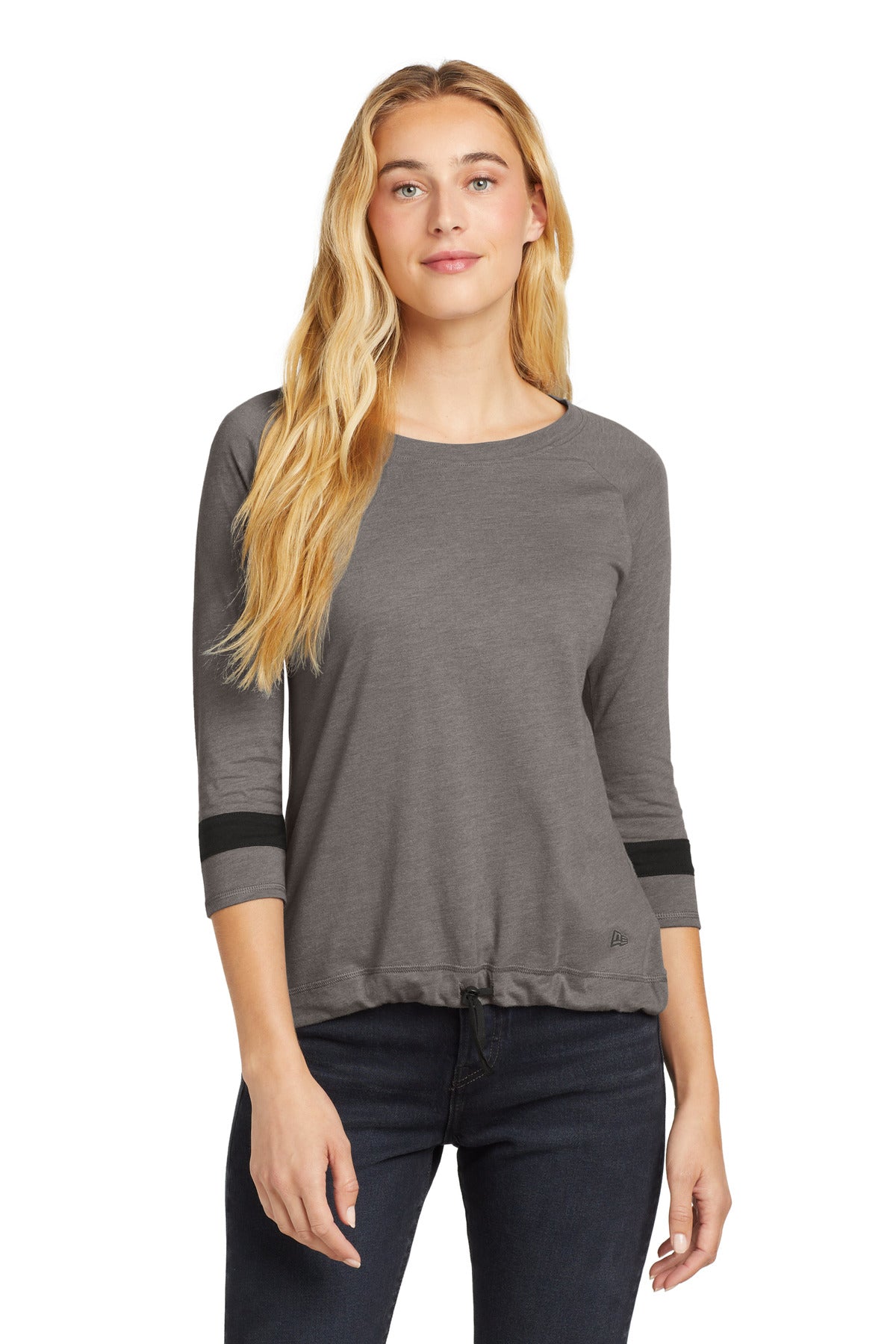 New Era® Women's Tri-Blend 3/4-Sleeve Tee