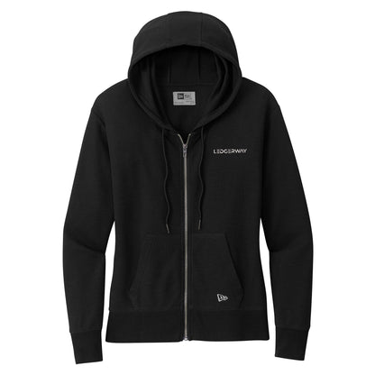 LEDGERWAY New Era® Women's Thermal Full-Zip Hoodie