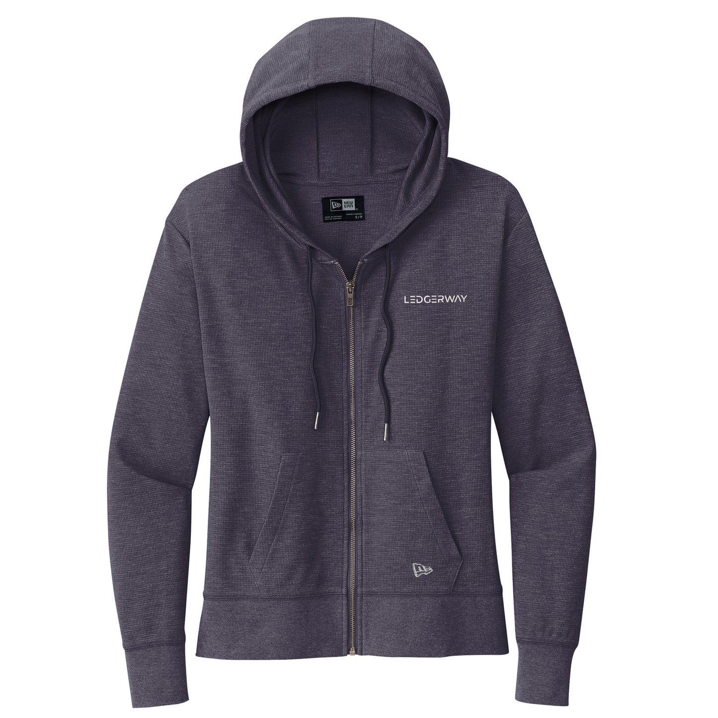 LEDGERWAY New Era® Women's Thermal Full-Zip Hoodie