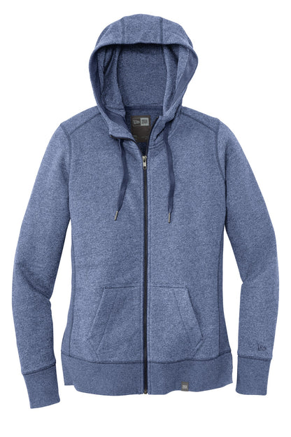 New Era® Women's French Terry Full-Zip Hoodie