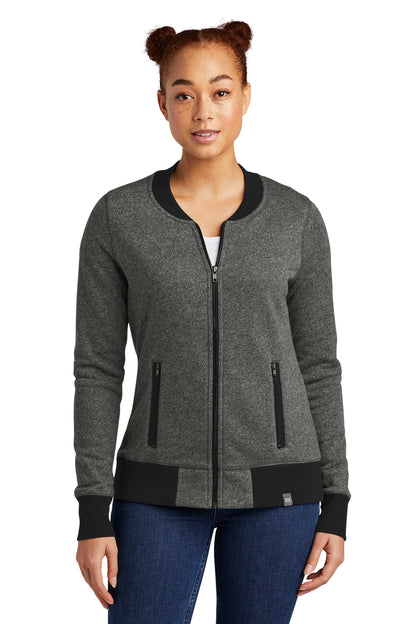New Era® Women's French Terry Baseball Full-Zip