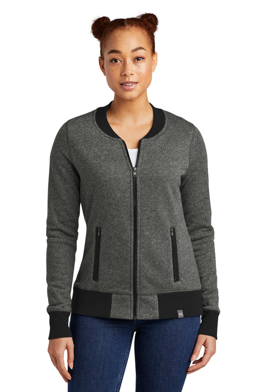 New Era® Women's French Terry Baseball Full-Zip