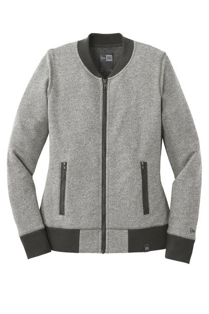 New Era® Women's French Terry Baseball Full-Zip