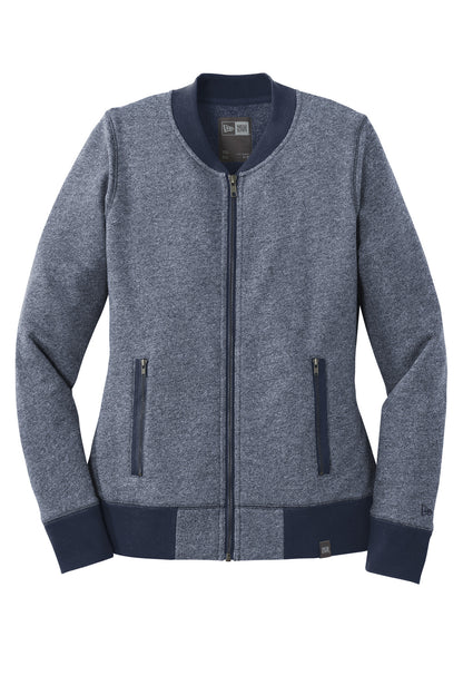 New Era® Women's French Terry Baseball Full-Zip