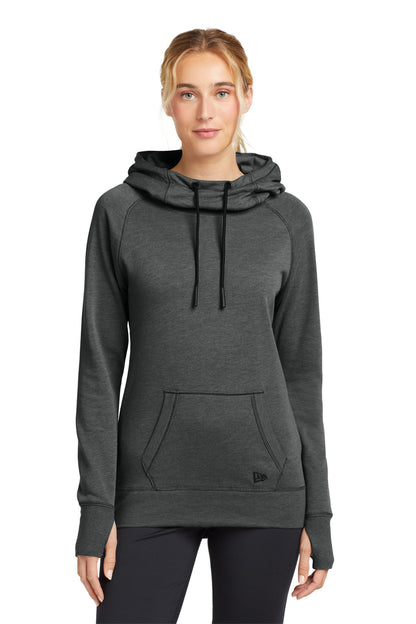 New Era® Women's Tri-Blend Fleece Pullover Hoodie