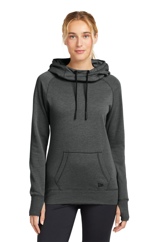 New Era® Women's Tri-Blend Fleece Pullover Hoodie