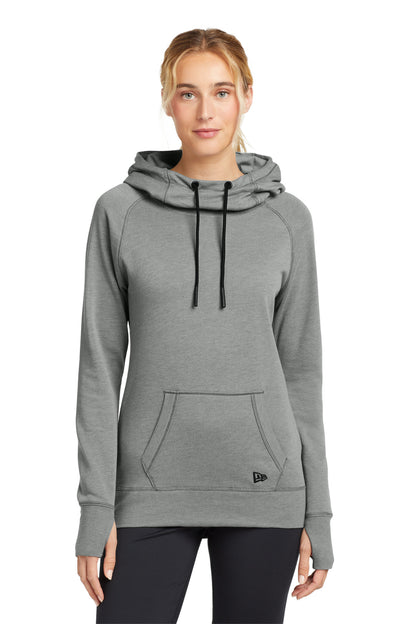 New Era® Women's Tri-Blend Fleece Pullover Hoodie