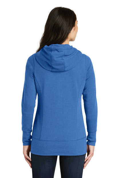 New Era® Women's Tri-Blend Fleece Full-Zip Hoodie