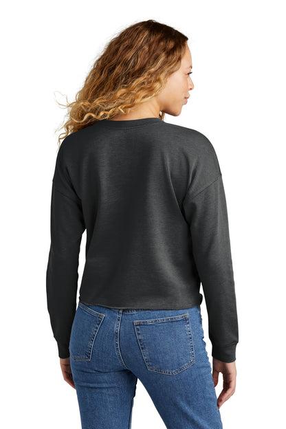 New Era® Women's Tri-Blend Fleece Crop Crew