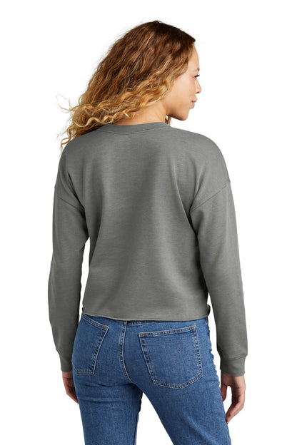 New Era® Women's Tri-Blend Fleece Crop Crew