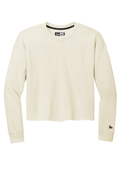 New Era® Women's Tri-Blend Fleece Crop Crew