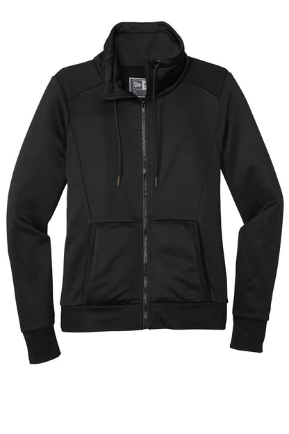 New Era® Women's Performance Terry Full-Zip Cowl