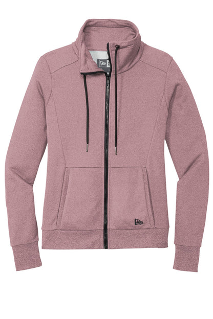 New Era® Women's Performance Terry Full-Zip Cowl