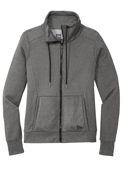 New Era® Women's Performance Terry Full-Zip Cowl