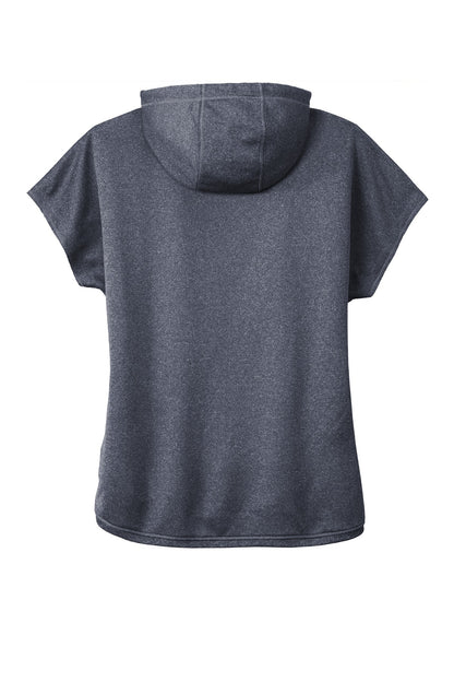 New Era® Women's Performance Terry Short Sleeve Hoodie