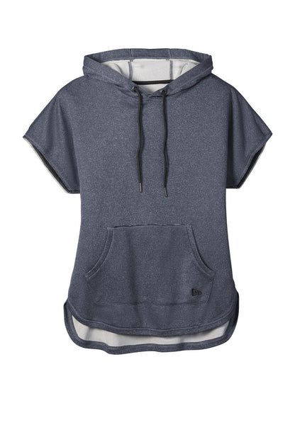 New Era® Women's Performance Terry Short Sleeve Hoodie