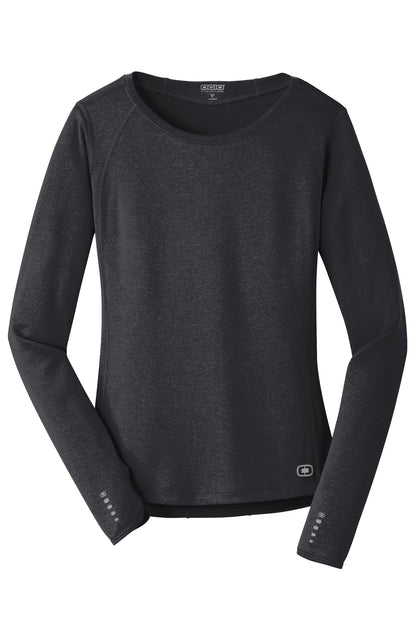 OGIO® Women's Long Sleeve Pulse Crew