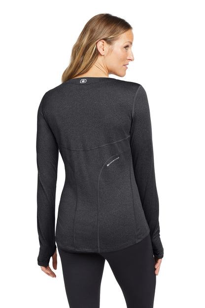 OGIO® Women's Long Sleeve Pulse Crew