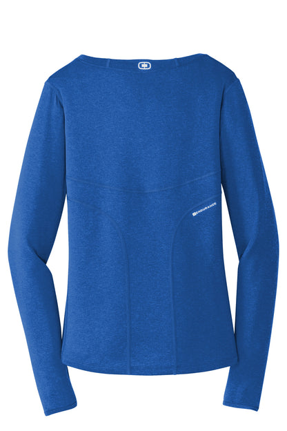 OGIO® Women's Long Sleeve Pulse Crew