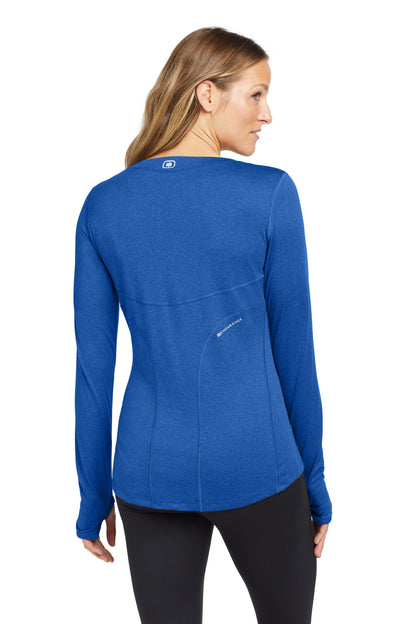 OGIO® Women's Long Sleeve Pulse Crew
