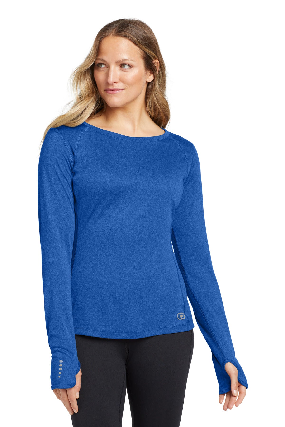 OGIO® Women's Long Sleeve Pulse Crew