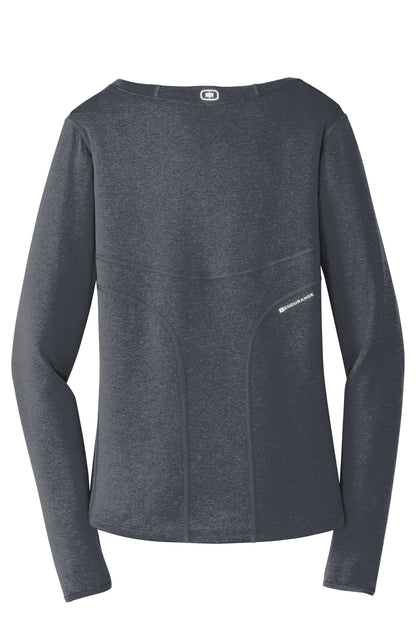 OGIO® Women's Long Sleeve Pulse Crew