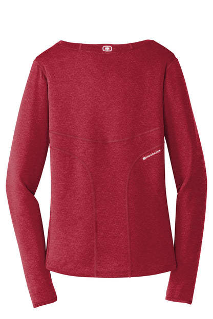 OGIO® Women's Long Sleeve Pulse Crew