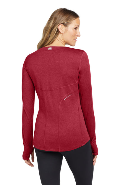 OGIO® Women's Long Sleeve Pulse Crew