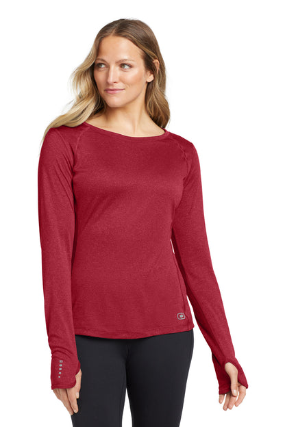 OGIO® Women's Long Sleeve Pulse Crew