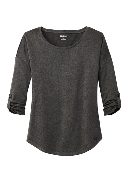 OGIO® Women's Gravitate Scoop 3/4-Sleeve