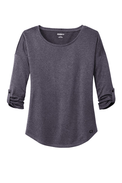 OGIO® Women's Gravitate Scoop 3/4-Sleeve